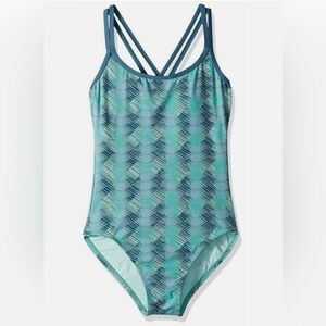 Carve Designs The Beacon One Piece Swimsuit in Agave, Women’s size Medium